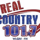 Real Country 101.7 - WLQM-FM logo