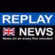 Replay News English logo
