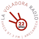 La Voladora Radio - XHECA logo